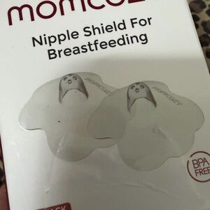 Momcozy Clear Silicone Nipple Shield for Breastfeeding - Clear
